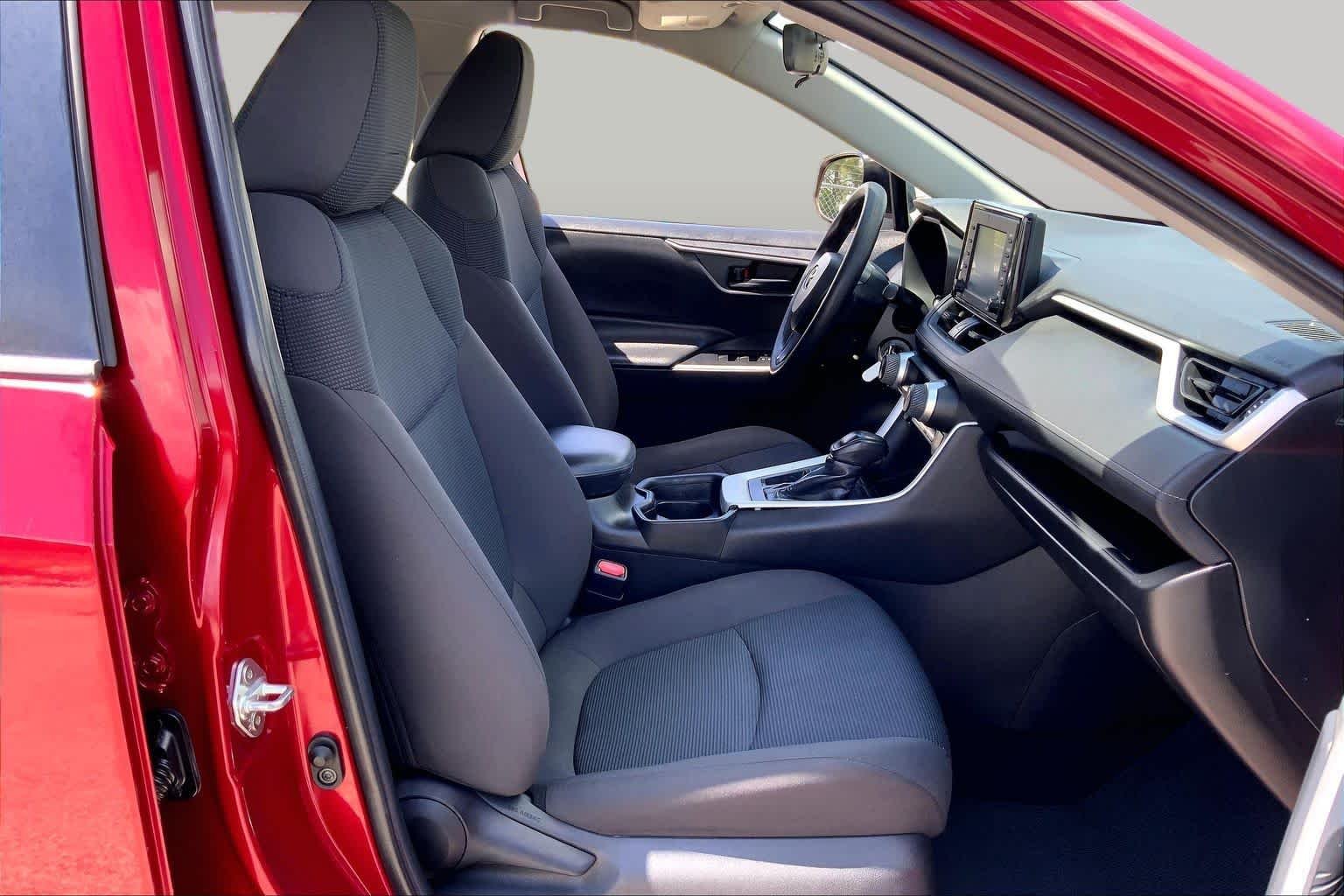 Used 2021 Ruby Flare Pearl Toyota LE image 9
