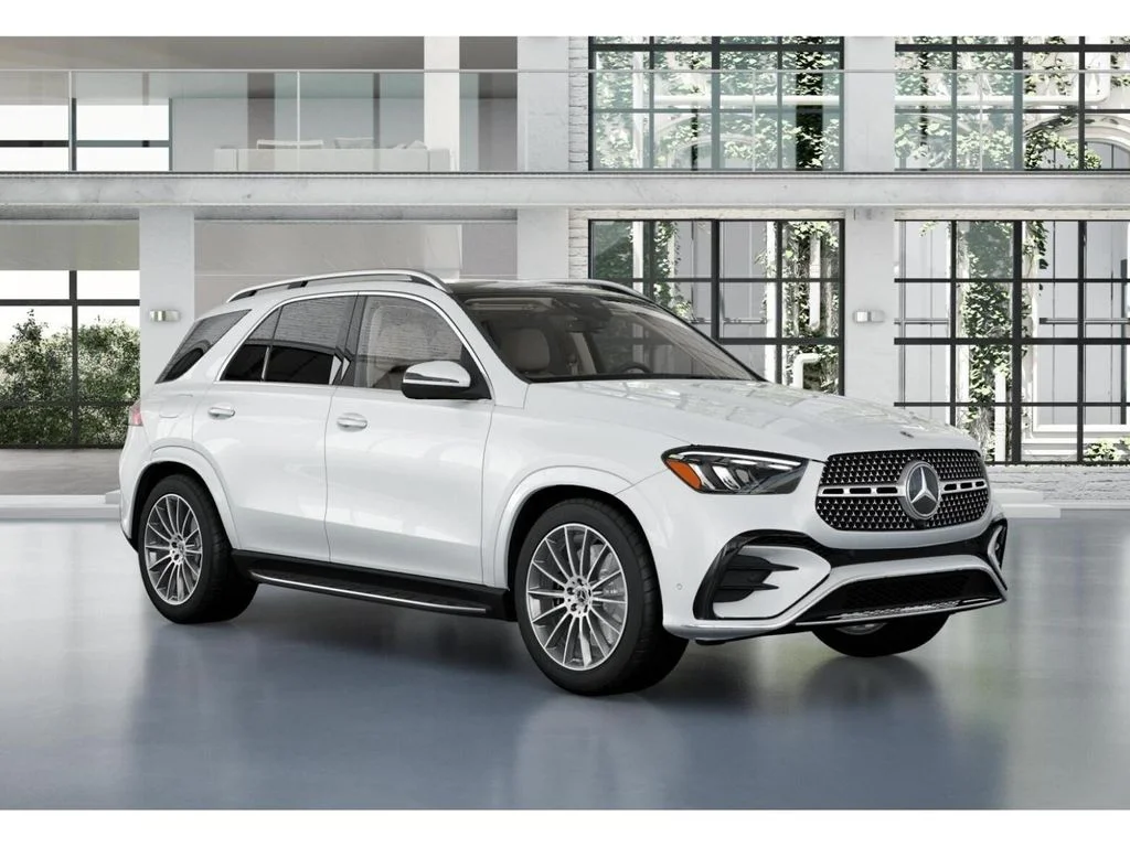 New 2026 MANUFAKTUR Moonlight White Metallic Mercedes-Benz GLE 450 image 11