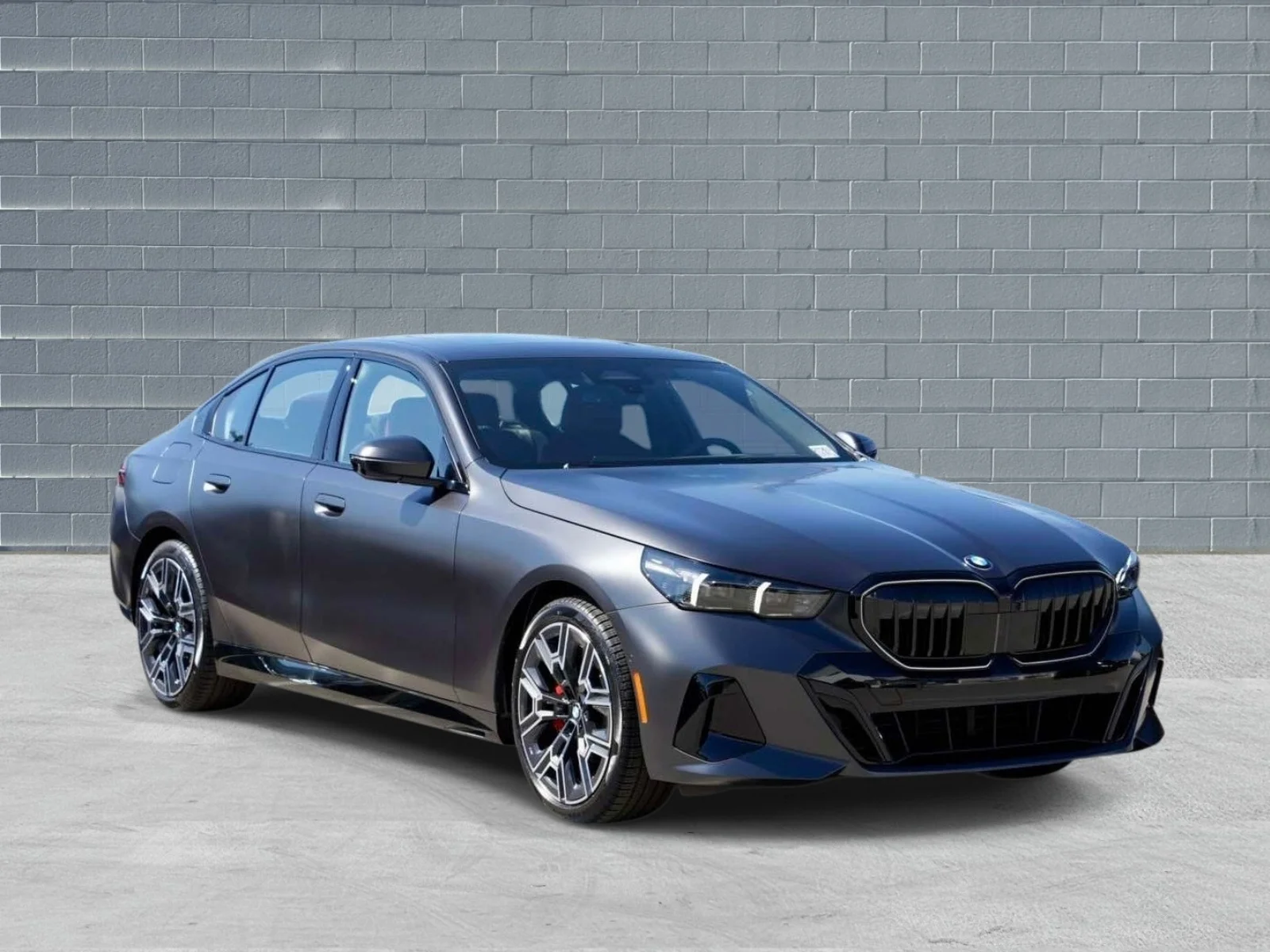New 2027 Frozen Deep Grey BMW 530i image 1
