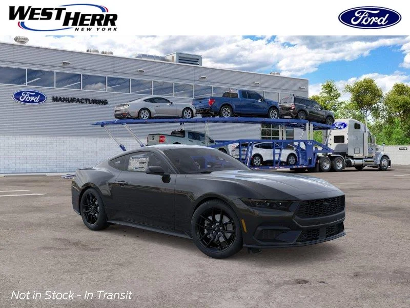 New 2026 Shadow Black Ford EcoBoost® Premium Fastback image 1