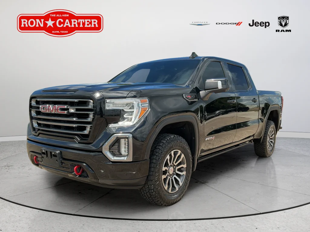 Used 2021 Black GMC AT4 image 3