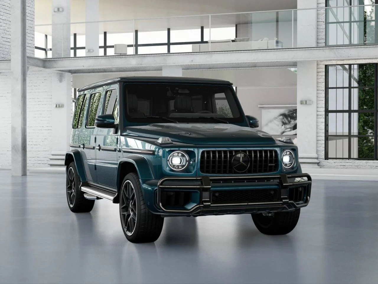 New 2027 MANUFAKTUR Sea Blue metallic Mercedes-Benz AMG® G 63 SUV image 9