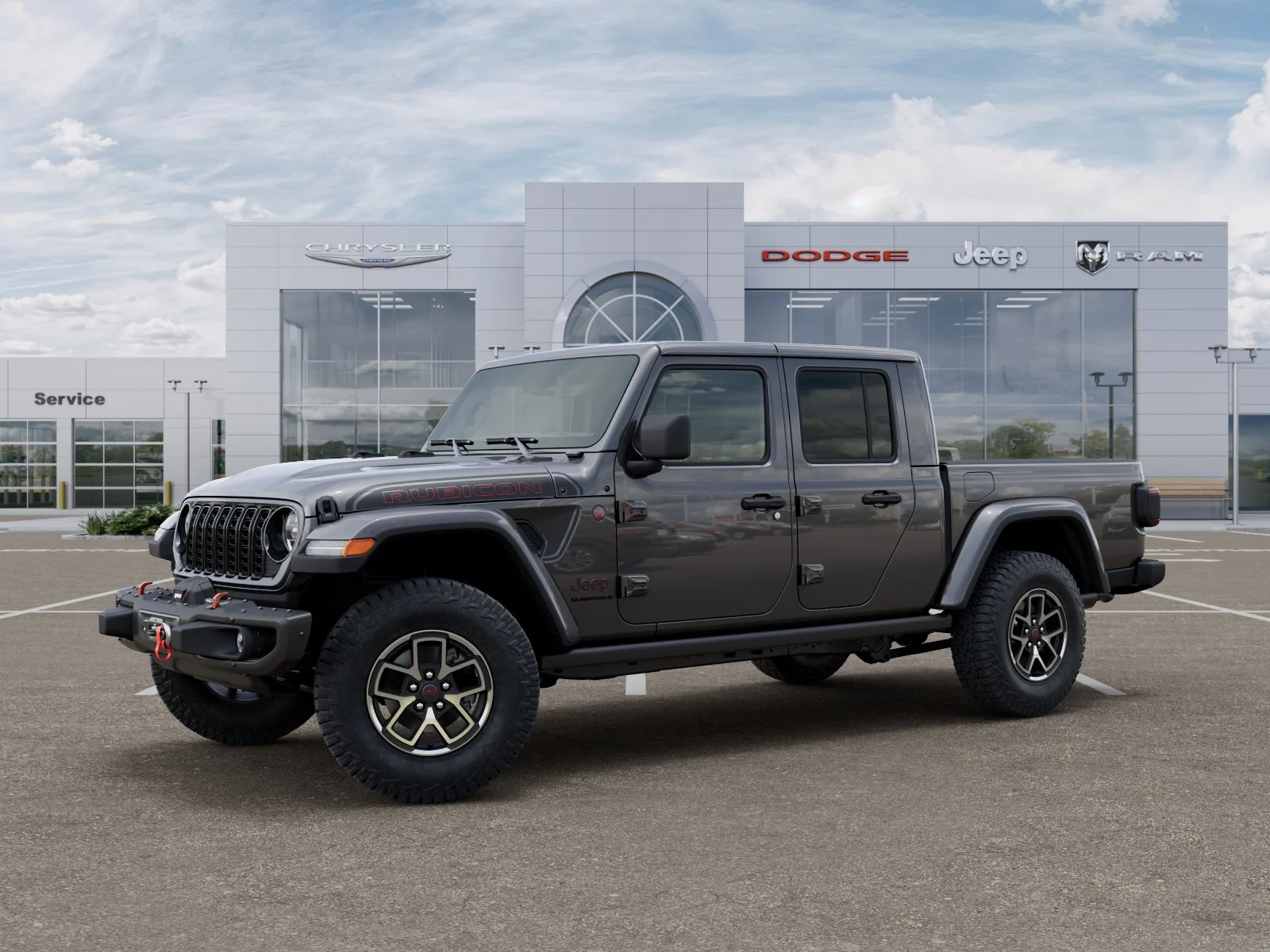 New 2026 Granite Crystal Metallic Clear-Coat Exterior Paint Jeep Shadow Ops image 30