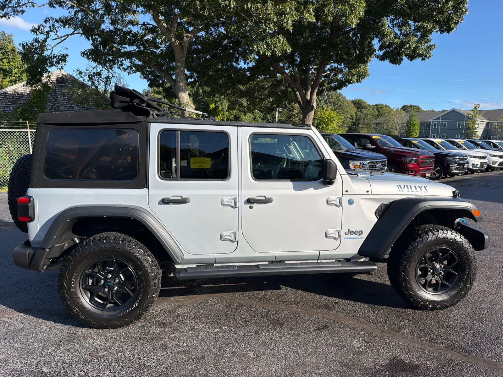 Used 2024 Silver Zynith Clearcoat Jeep Willys image 3