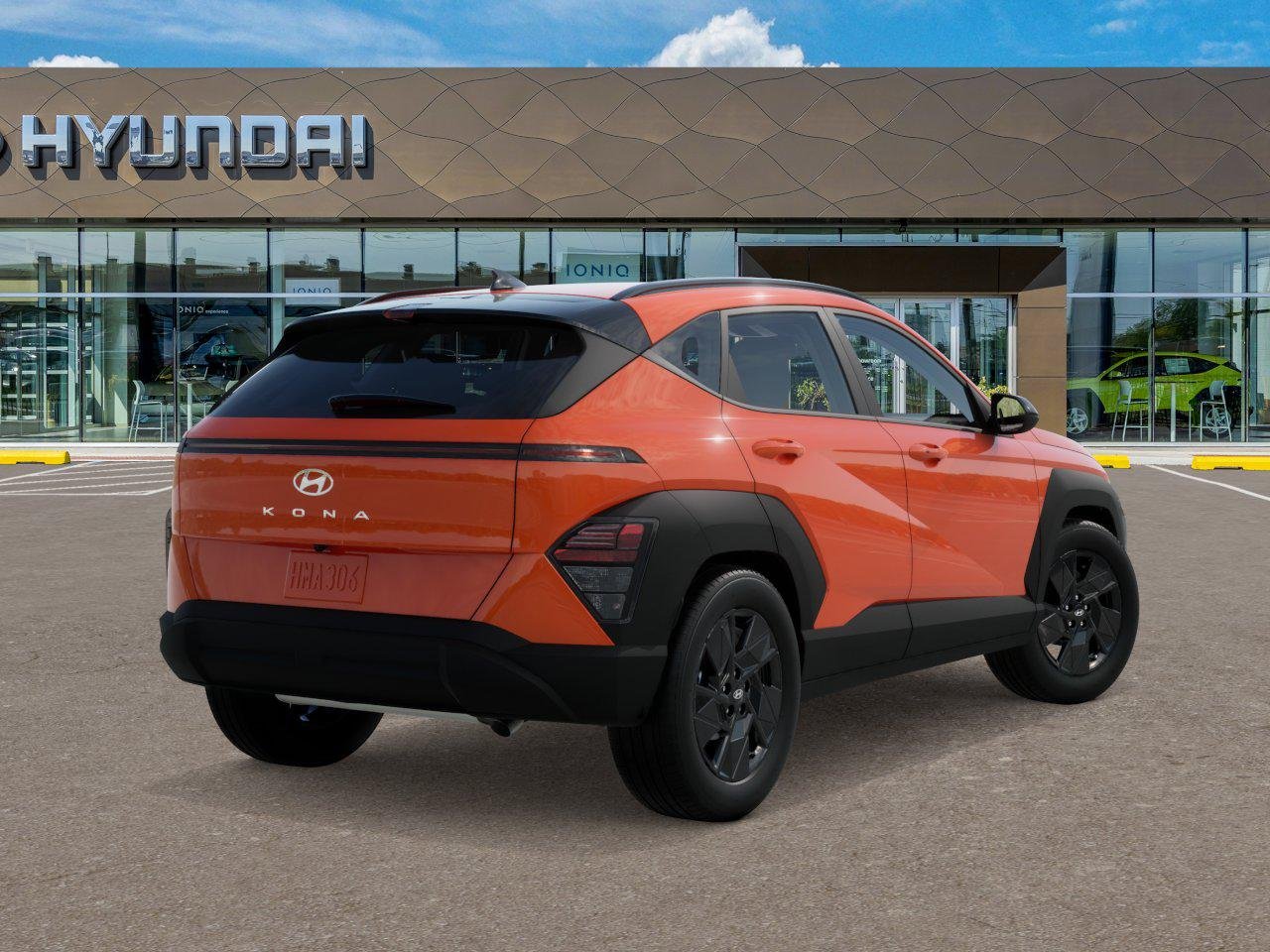 New 2026 Orange Hyundai SEL Sport FWD image 4
