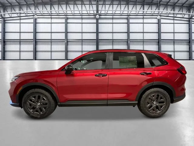 New 2027 Radiant Red Metallic Honda TrailSport Hybrid AWD image 2