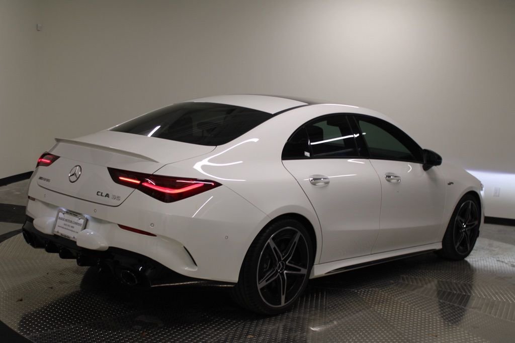Certified Used 2025 Polar White Mercedes-AMG CLA 35 AMG® image 5