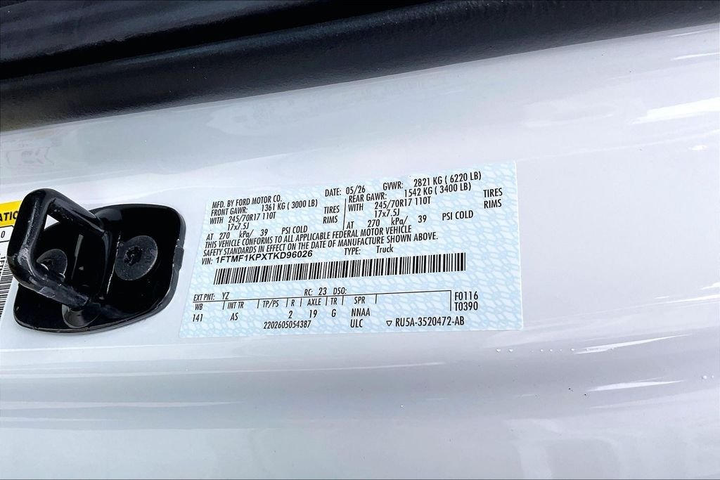 New 2026 White Ford XL image 10