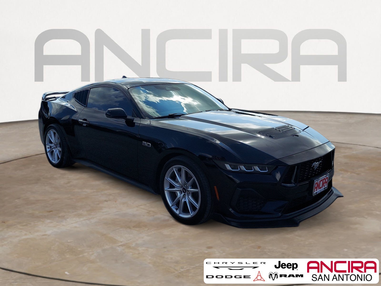 Used 2024 Shadow Black Ford GT Premium image 1