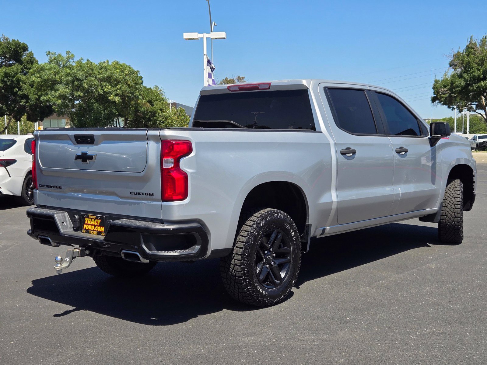 Certified Used 2021 Silver Ice Metallic Chevrolet Custom Trail Boss image 4