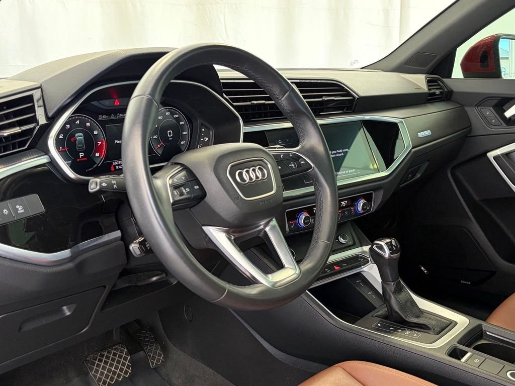 Used 2022 Tango Red Audi Premium Plus image 12