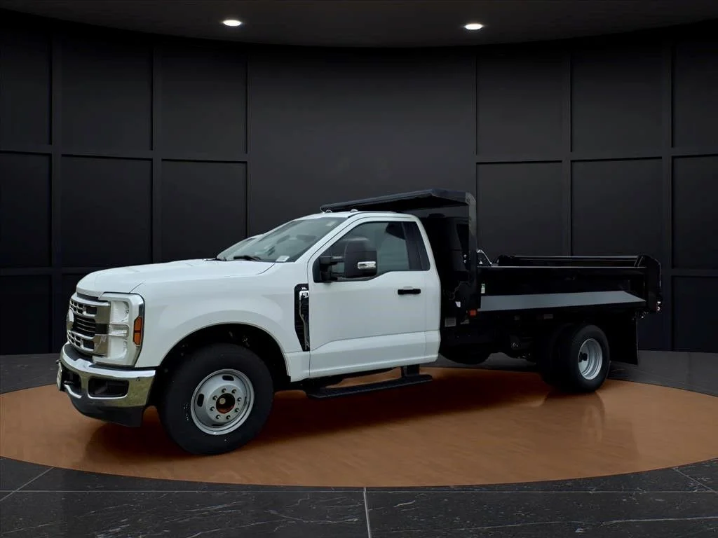 New 2024 Oxford White Ford XL 11ft Dump Truck image 2