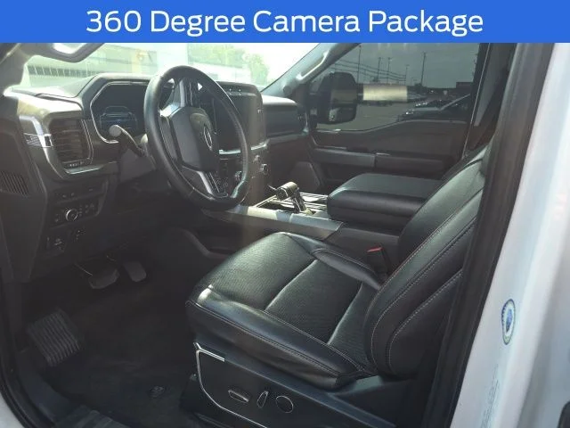 Used 2021 Oxford White Ford Lariat image 8