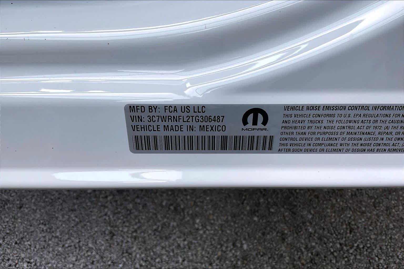 New 2026 Bright White Clearcoat RAM Tradesman image 20