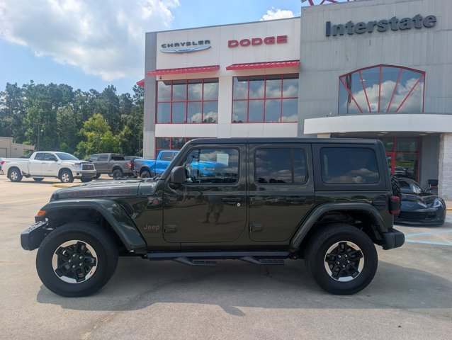 Used 2021 Sarge Green Clearcoat Jeep Unlimited Rubicon image 2
