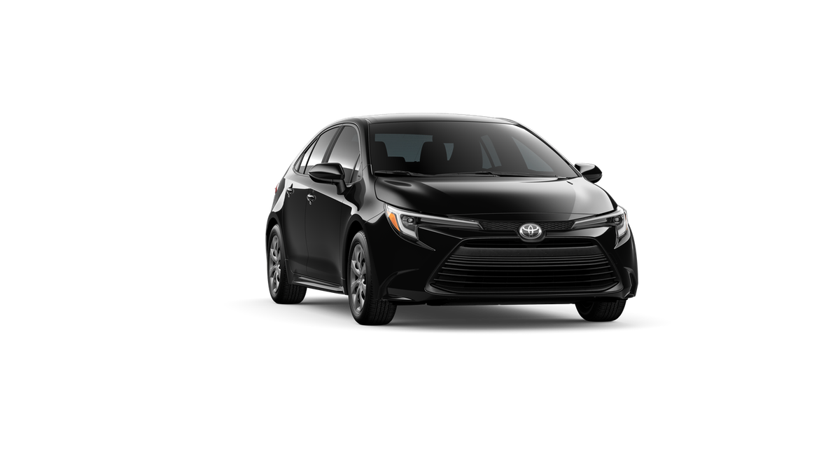 New 2026 Midnight Black Metallic Toyota Hybrid LE image 38