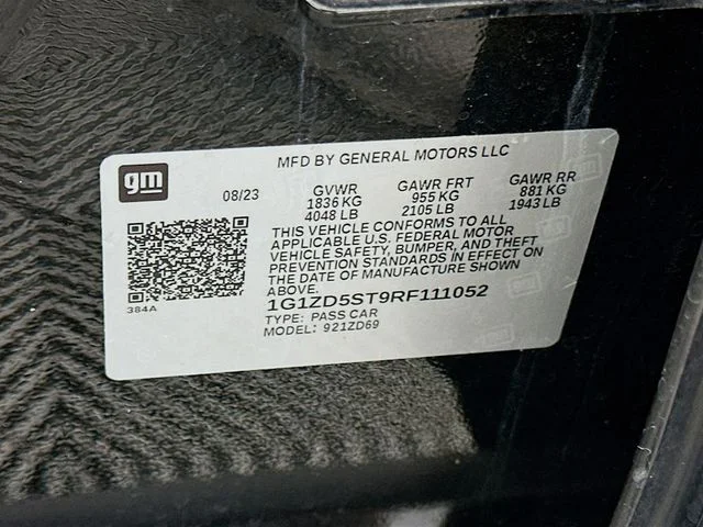Certified Pre-Owned 2024 Chevrolet Malibu LT