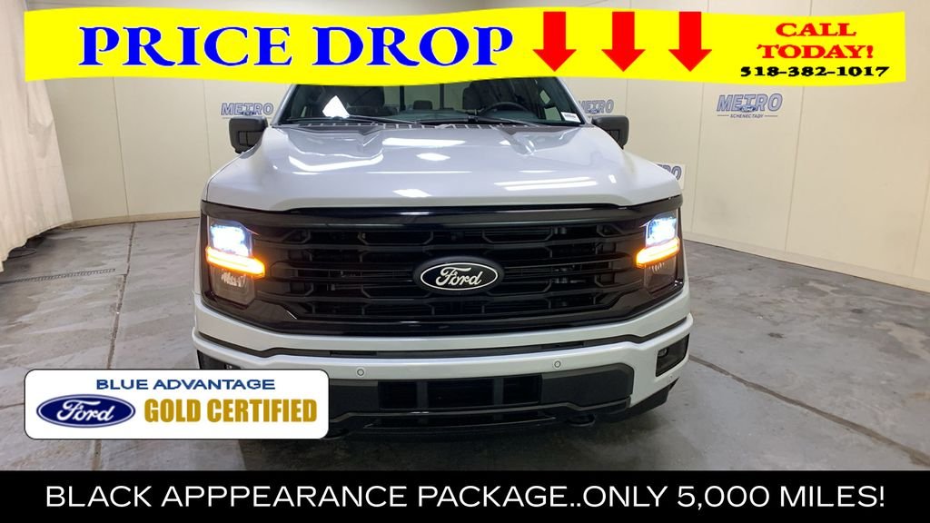 Certified Used 2025 White Metallic Ford XLT image 8
