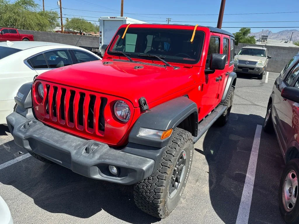 Used 2018 Red Jeep Unlimited Sport S image 7