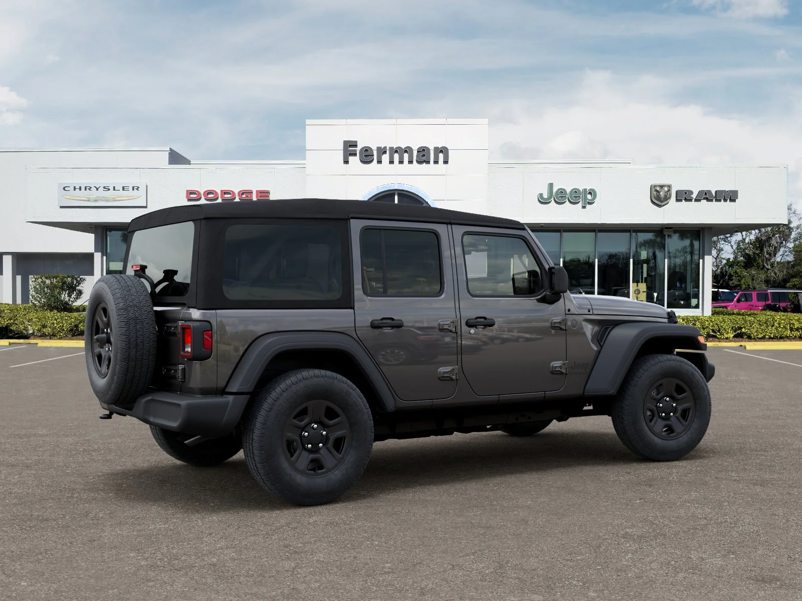 New 2026 Granite Crystal Metallic Clear-Coat Exterior Paint Jeep Sport image 35