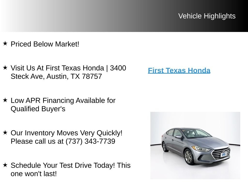Used 2018 Machine Gray Hyundai SEL image 9