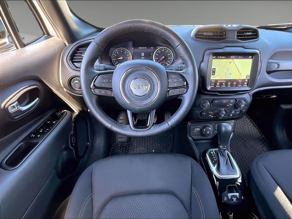 Used 2022 Alpine White Clearcoat Jeep Altitude image 16
