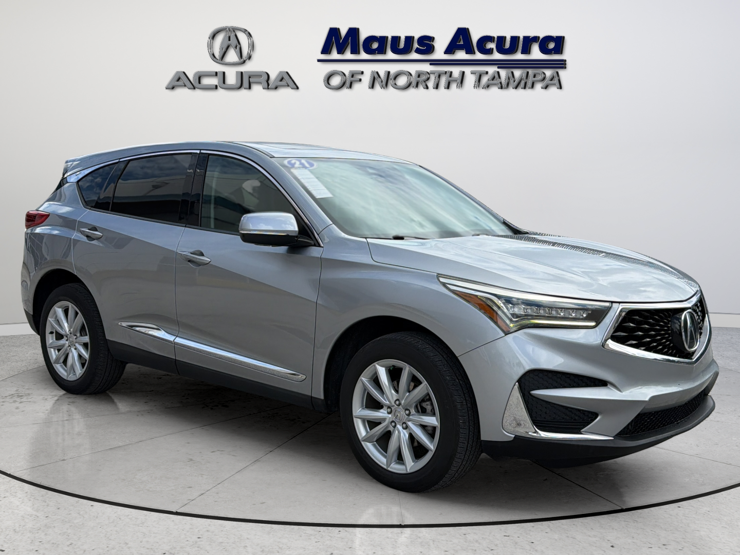 Used 2021 Lunar Silver Metallic Acura Base image 14