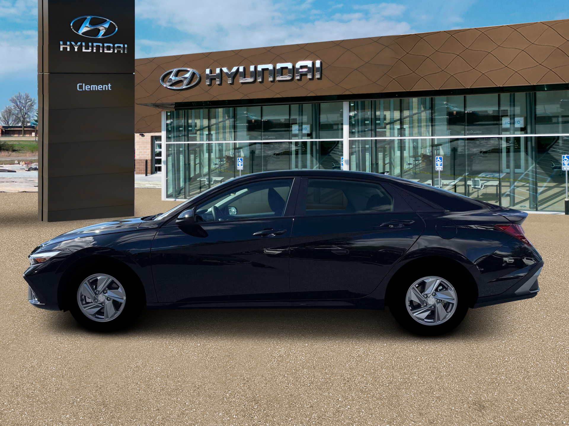 New 2026 Black Hyundai SE image 3