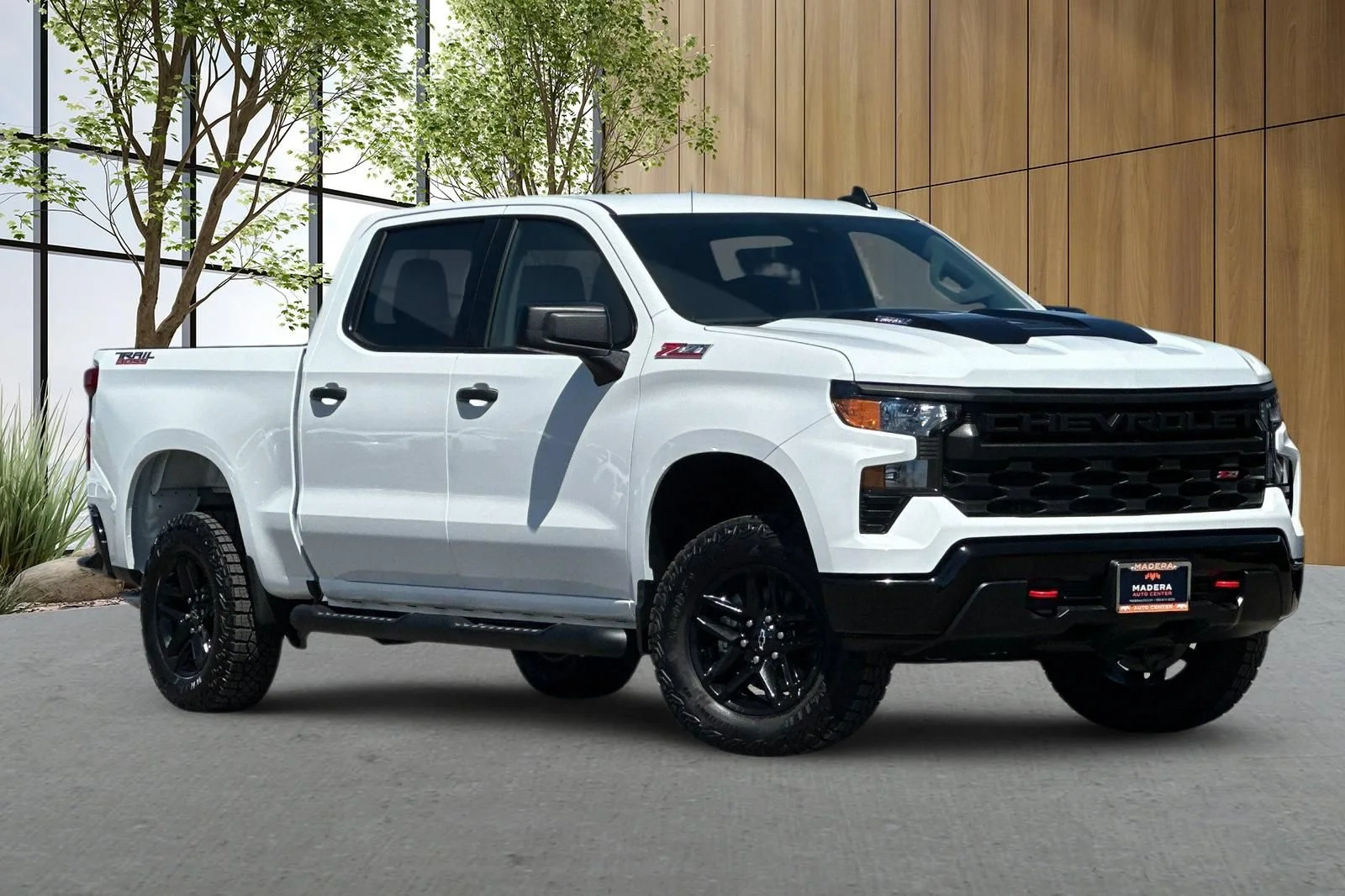 New 2026 Summit White Chevrolet Custom Trail Boss image 2