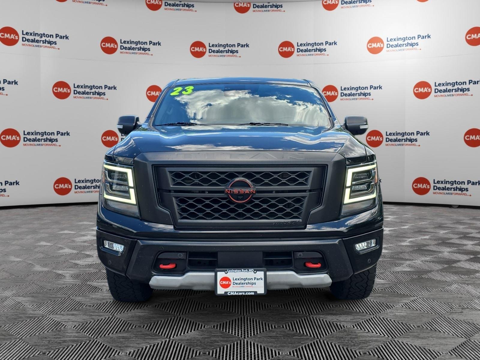 Used 2023 Super Black Nissan PRO-4X image 2