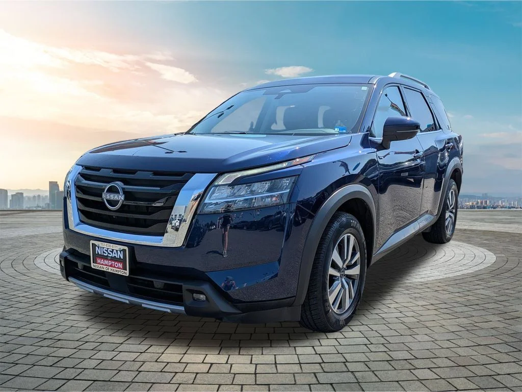 Certified Used 2023 Deep Ocean Blue Pearl Nissan SL image 9