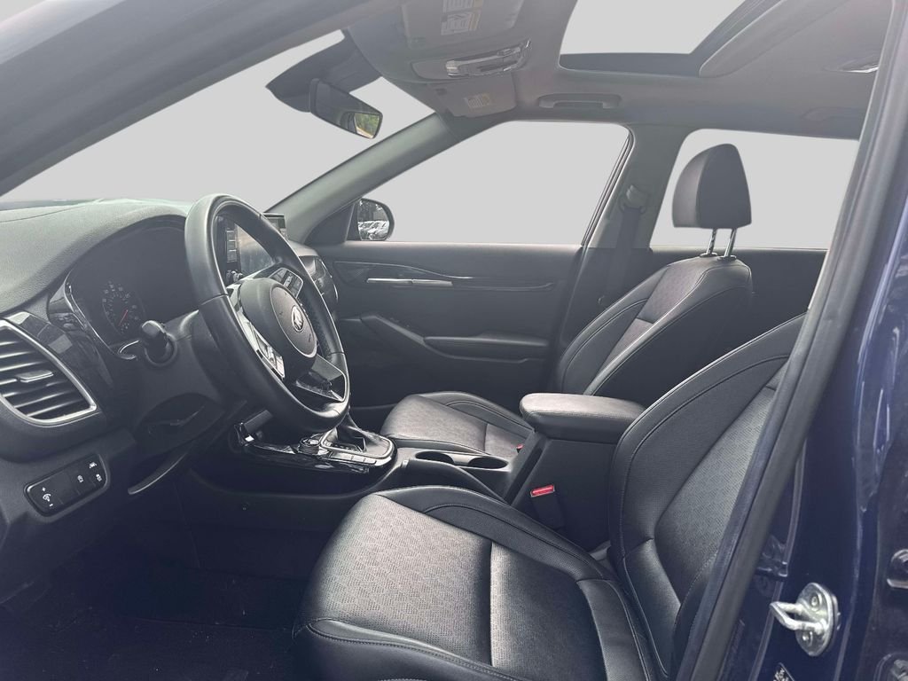 Used 2021 Blue Kia EX image 16