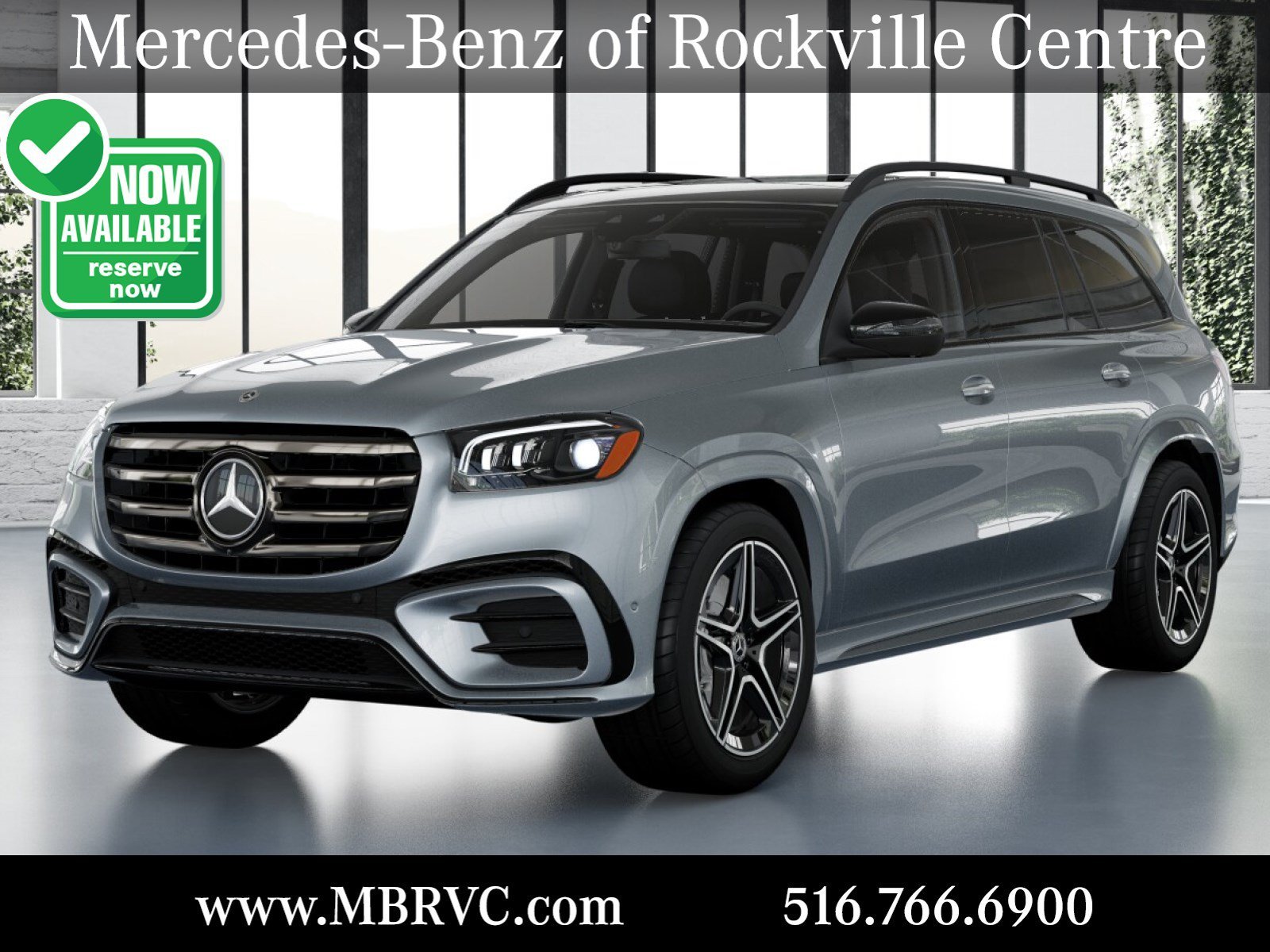 New 2026 Cirrus Silver Metallic Mercedes-Benz GLS 450 image 1