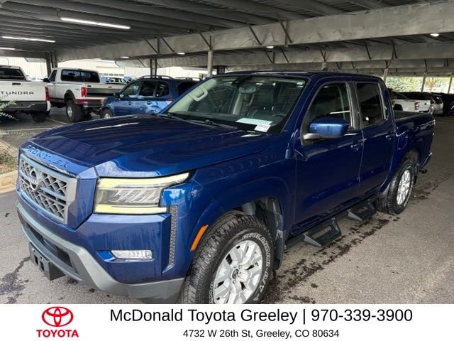 Used 2022 Blue Nissan SV image 1