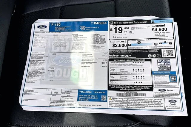 New 2026 Ruby Red Metallic Tinted Clearcoat Ford Lariat® image 14