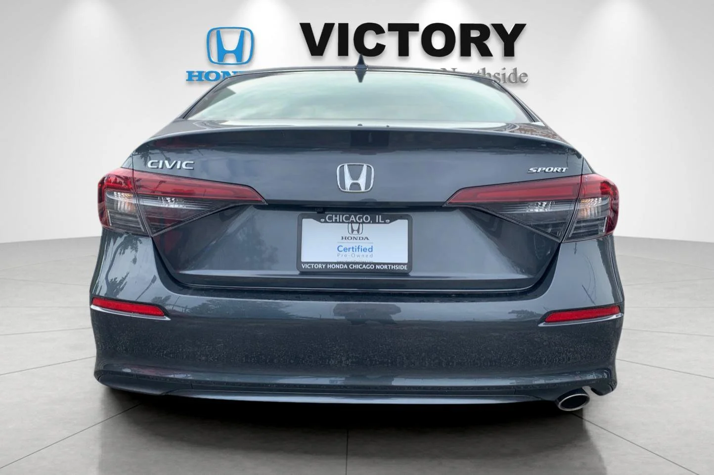 Certified Used 2025 Solar Silver Metallic Honda Sport image 5