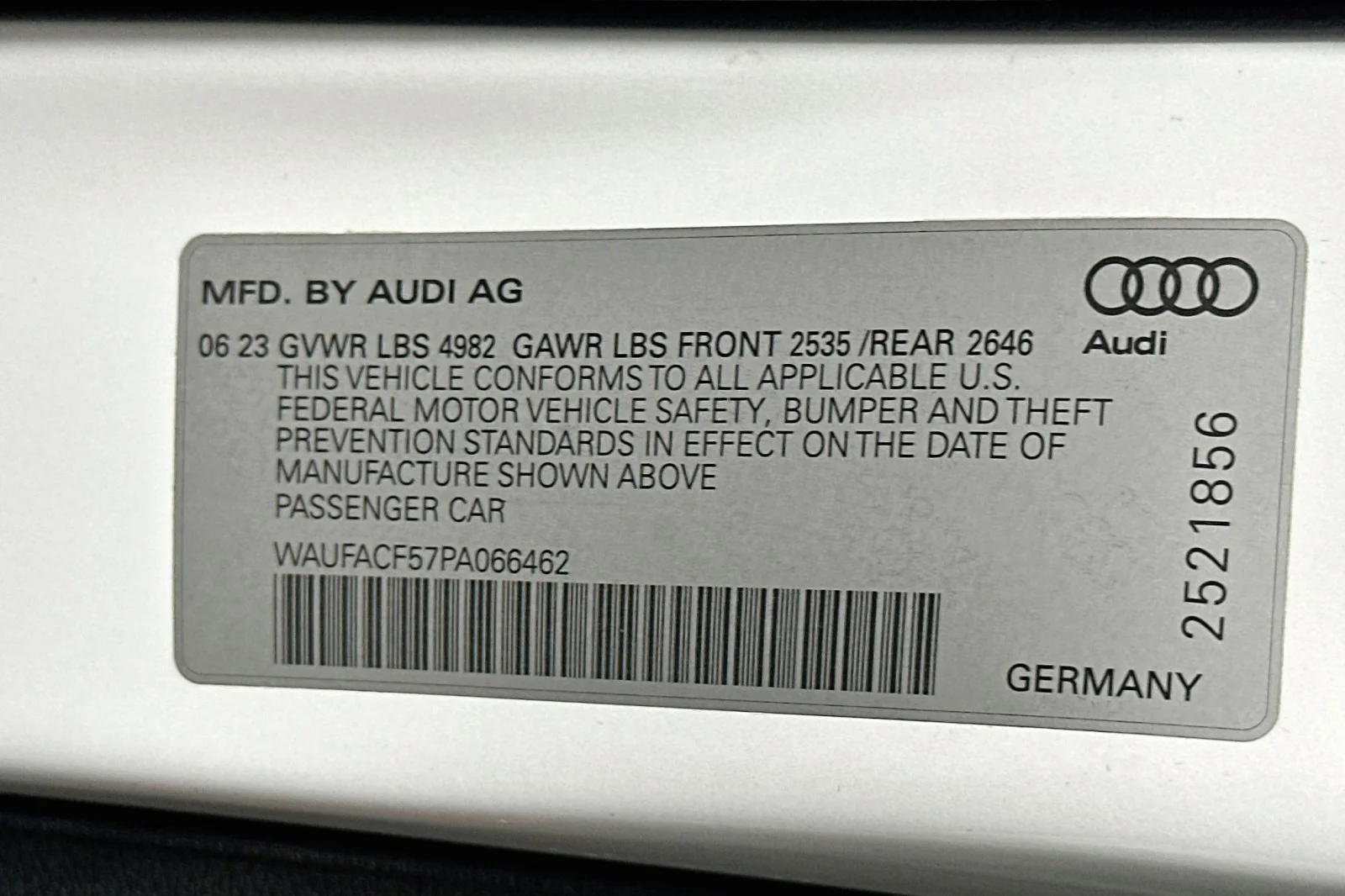 Used 2023 Glacier White Metallic Audi S line Premium Plus image 24