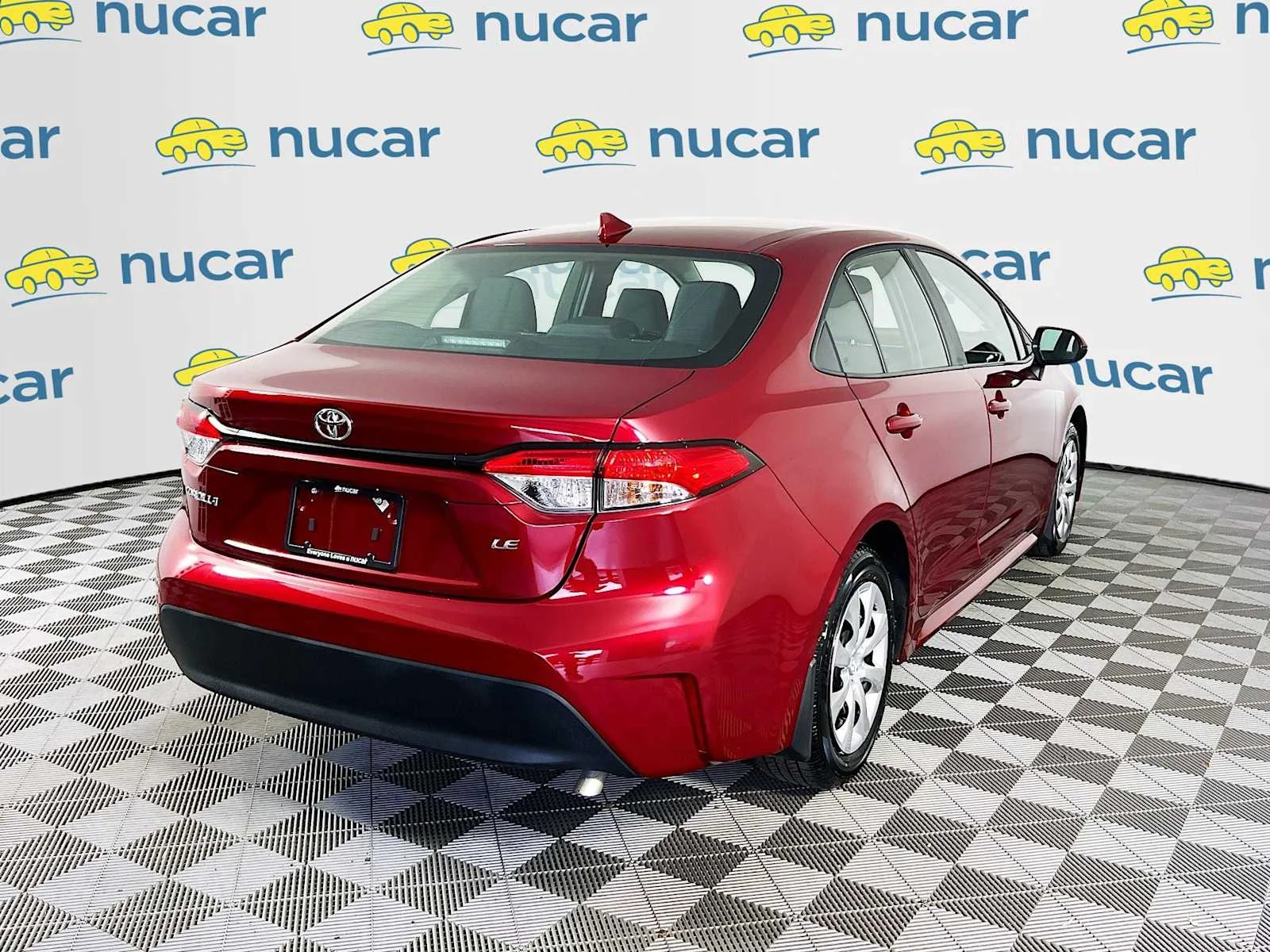 Used 2025 Ruby Flare Pearl Toyota LE image 7