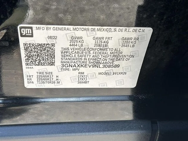 Used 2022 Black Chevrolet LT image 17