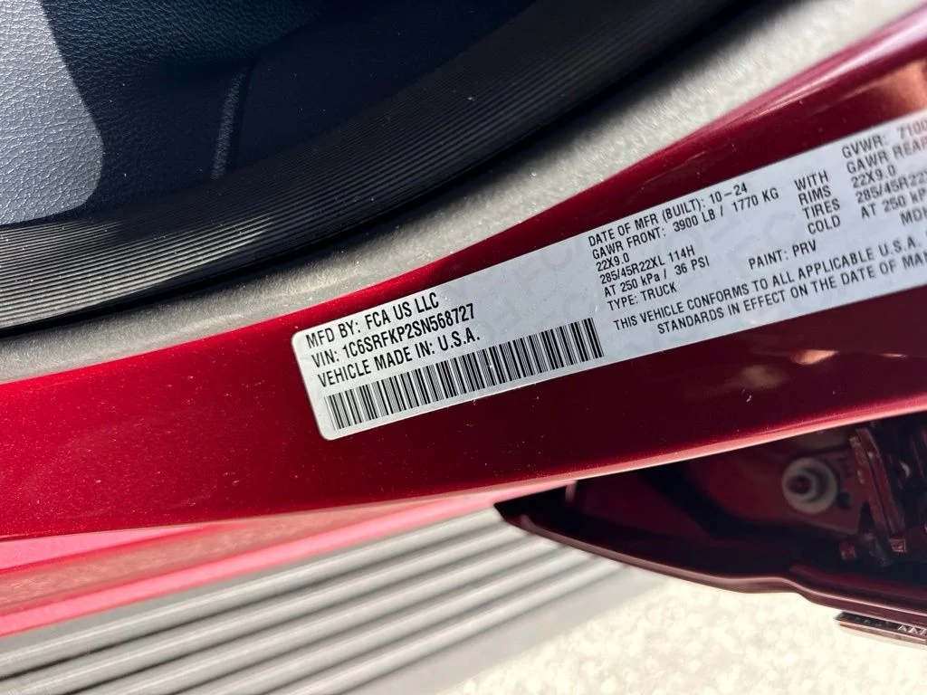 Used 2025 Red Ram Tungsten image 35