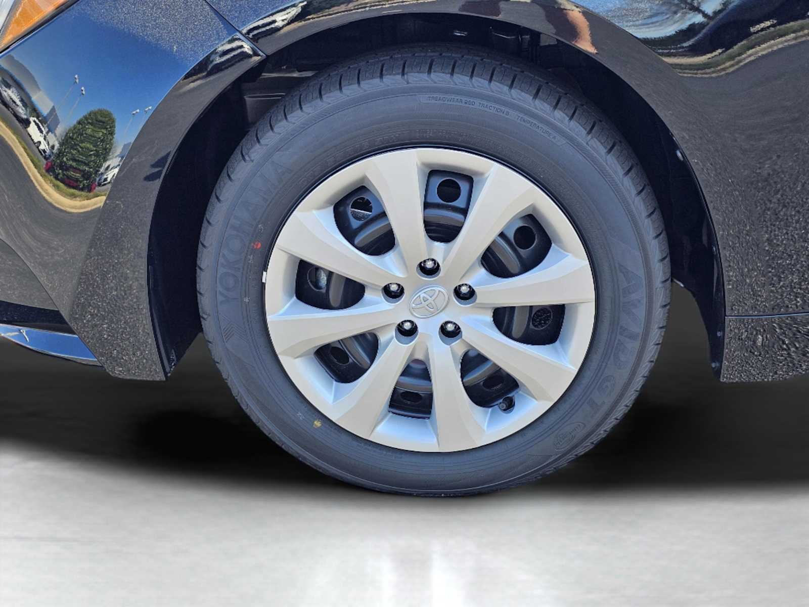 New 2026 Midnight Black Metallic Toyota Hybrid LE image 4