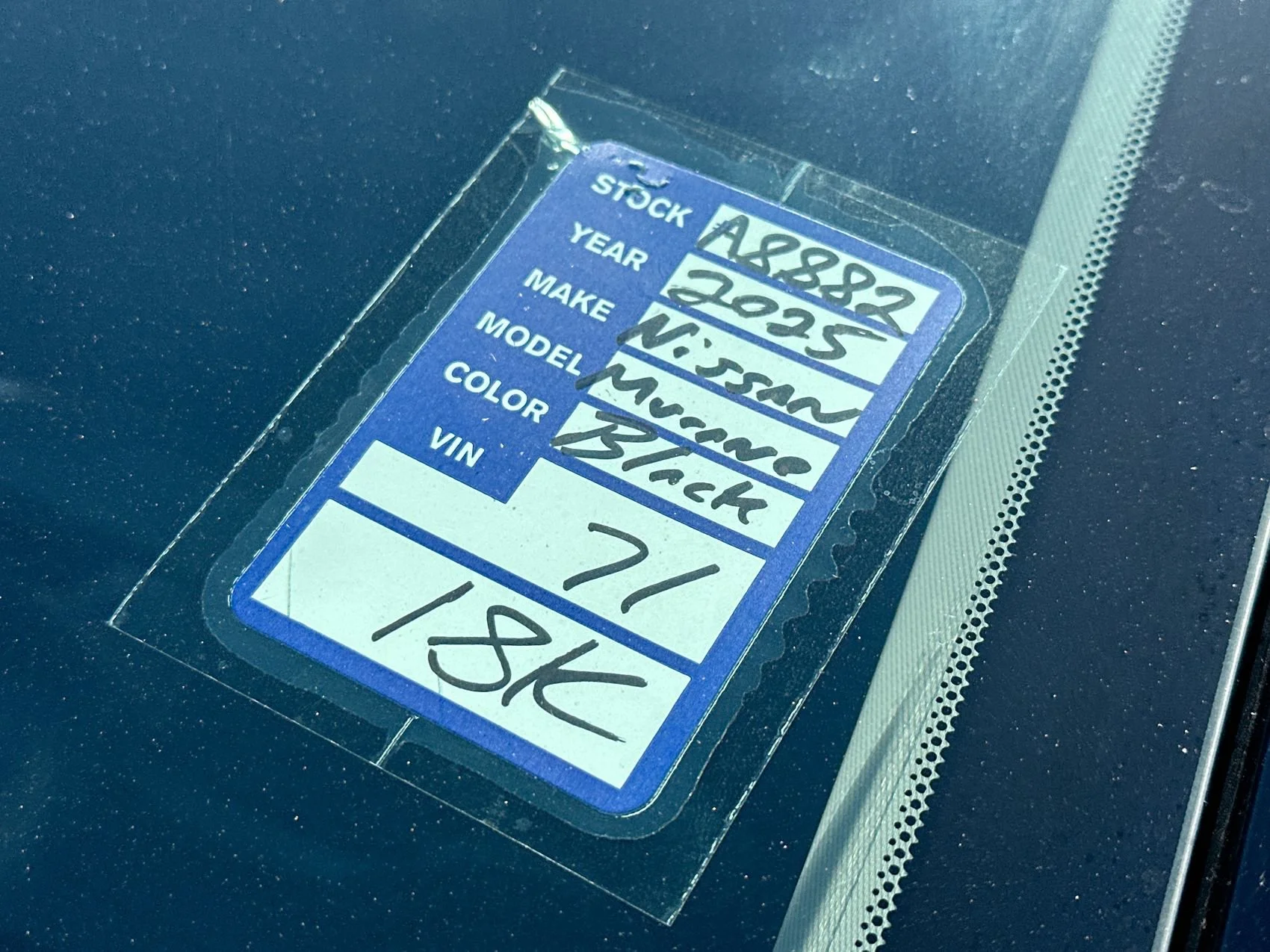 Used 2025 Aurora Blue/Super Black Nissan SL image 29