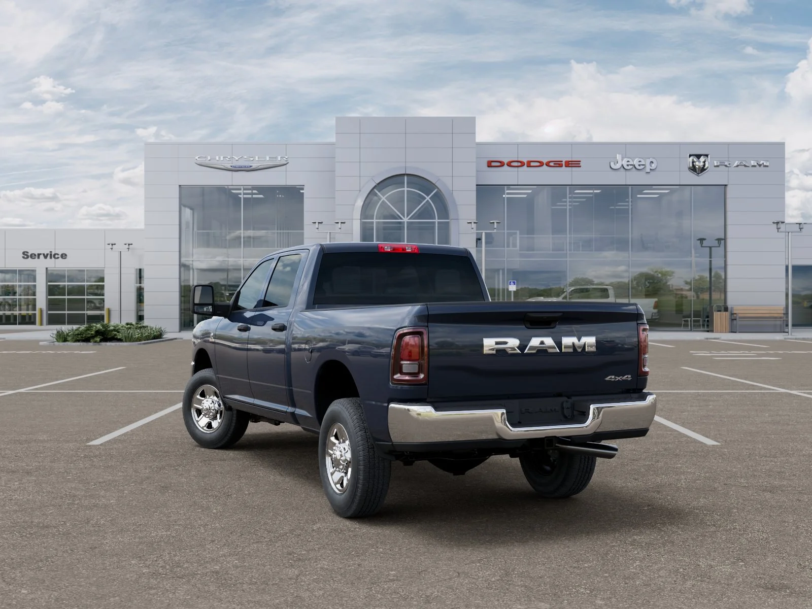 New 2026 Forged Blue Metallic Exterior Paint RAM Tradesman image 59