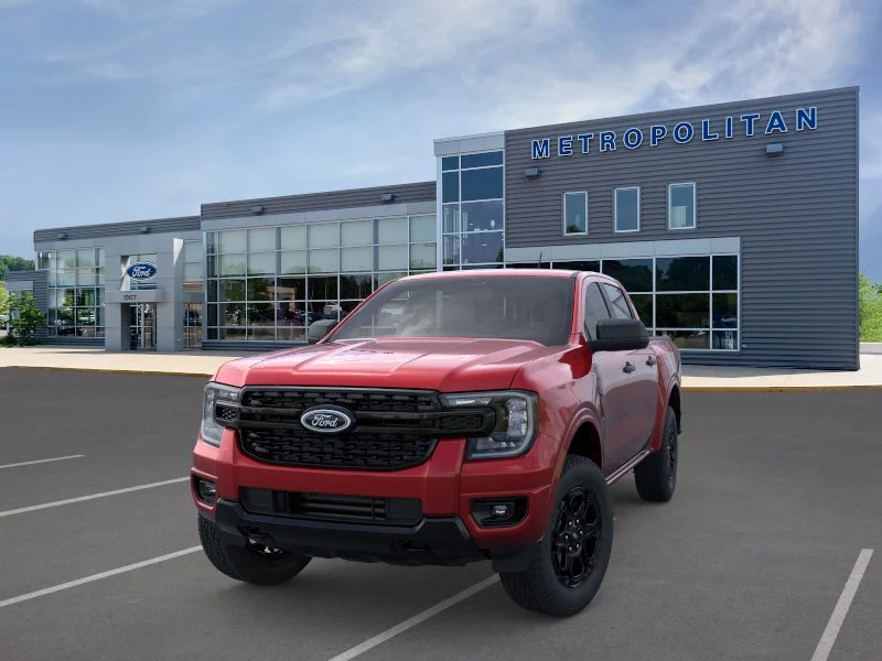 New 2025 Ruby Red Metallic Tinted Clearcoat Ford XLT image 2