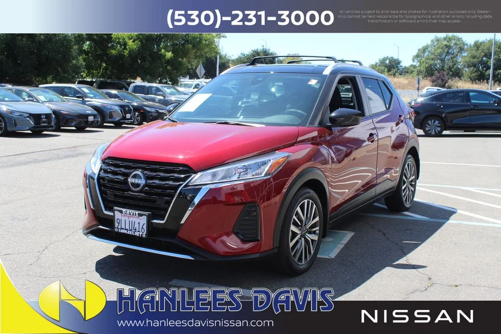 Used 2024 Red Nissan SV image 3