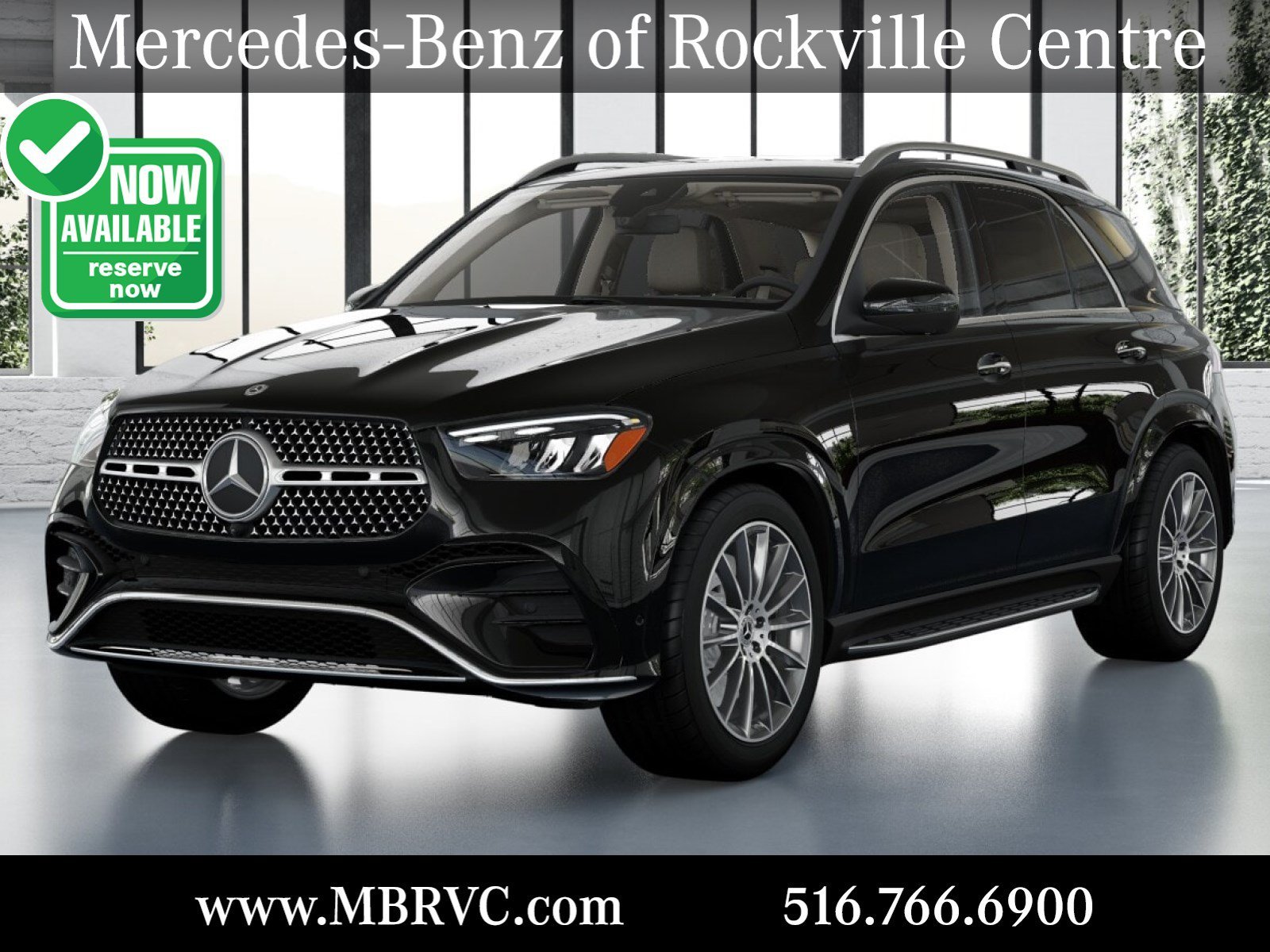 New 2026 Obsidian Black Metallic Mercedes-Benz GLE 450 4MATIC® SUV image 1