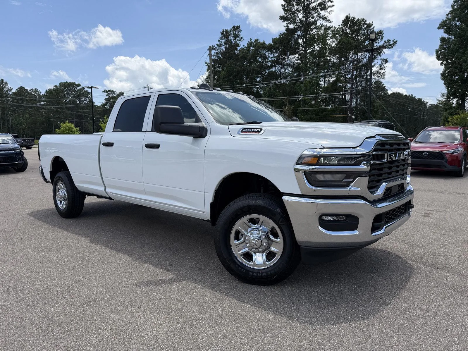 New 2026 Bright White Clear-Coat Exterior Paint RAM Tradesman image 3