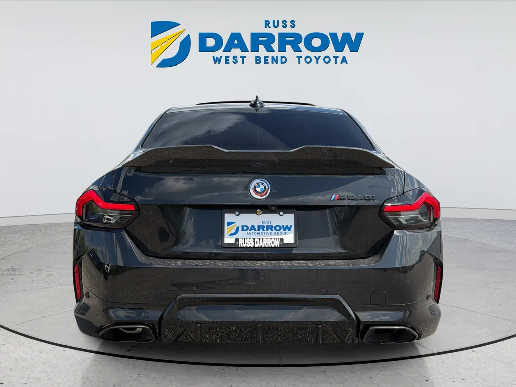 Used 2022 Black BMW M240i xDrive image 4