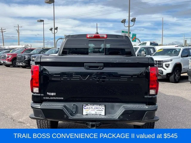 Used 2023 BLACK Chevrolet 4WD Trail Boss image 4