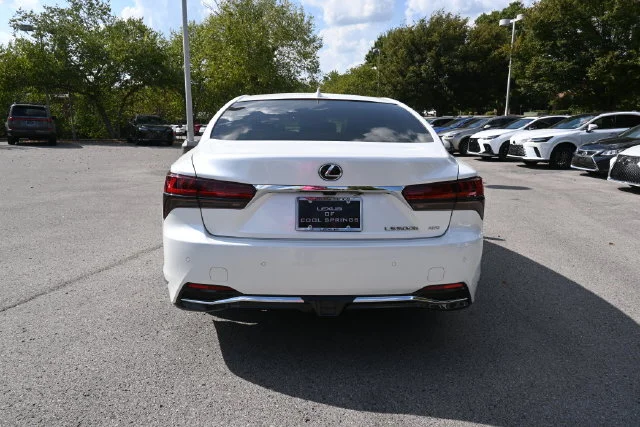 Certified Used 2023 EMINENT WHITE PEARL Lexus 500h Base image 4